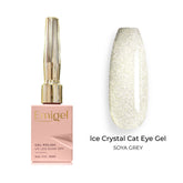 Emigel - Ice Crystal Cat Eye Gel Polish - Soya Grey - 002
